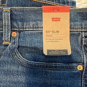 Levi's Slim Fit Jeans - Dark Blue